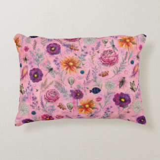 Almofada Decorativa Jardim Florido Caprichoso