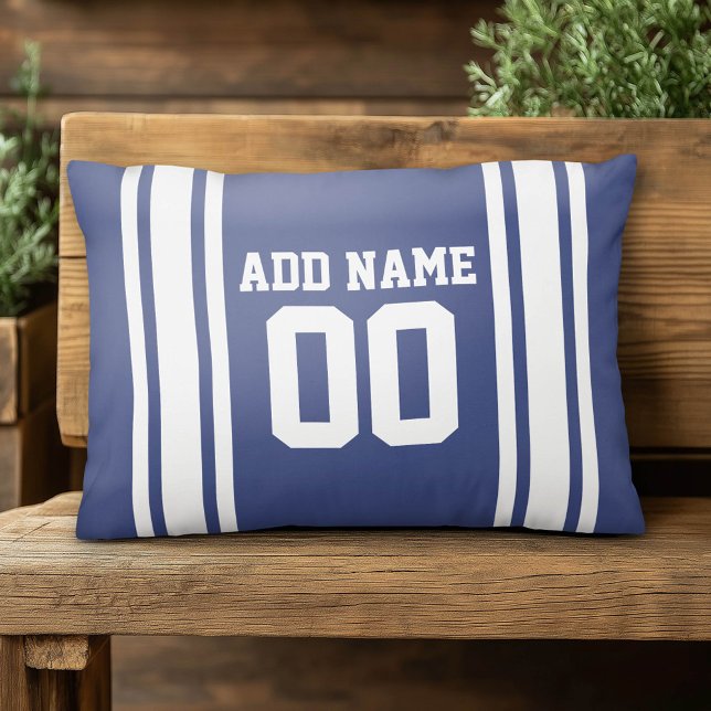 Almofada Decorativa Jersey desportiva com nome e número personalizados (Custom Pillow)
