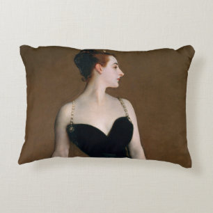 Almofada Decorativa John Singer Sargent Madame X Retrato Art Pintura