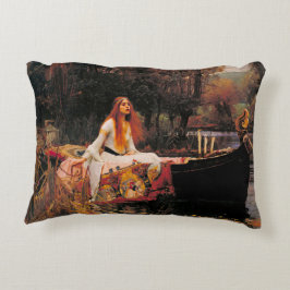Almofada Decorativa John William Waterhouse A Senhora de Shalott