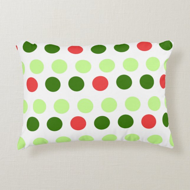 Almofada Decorativa Jolly Holiday Polka Dots (Frente)