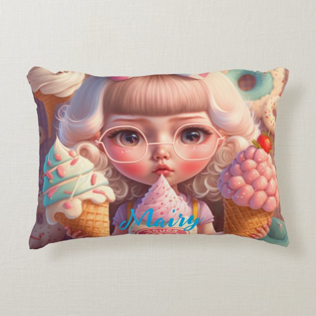 Almofada Decorativa Kawaii (Frente)