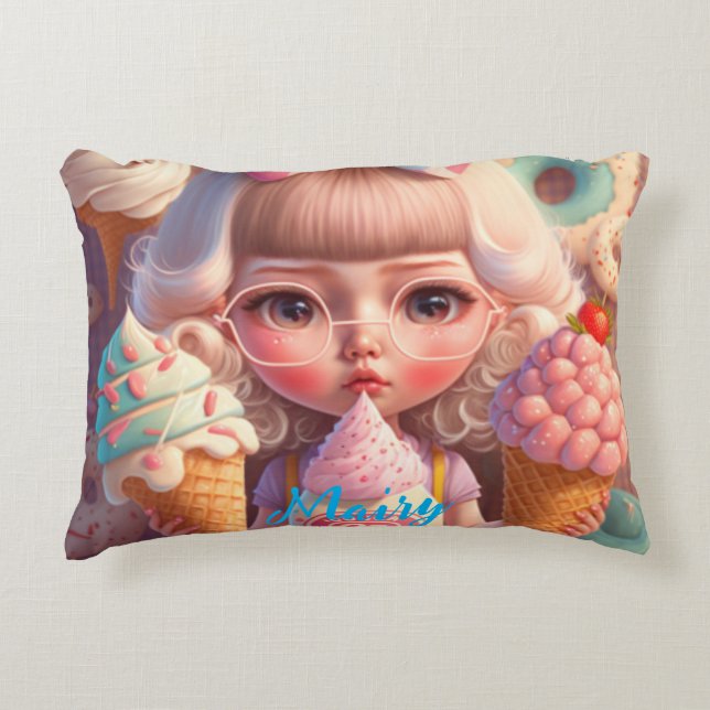 Almofada Decorativa Kawaii (Frente)