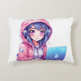 Almofada Decorativa Kawaii Girl