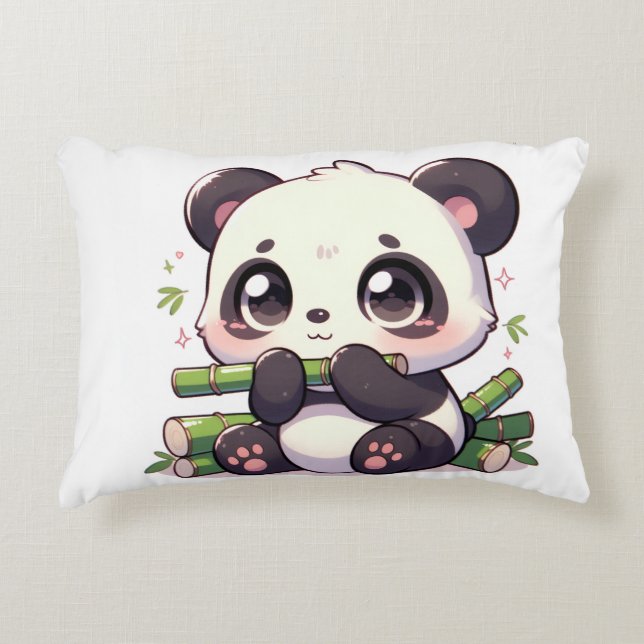 Almofada Decorativa Kawaii Panda Pillow (Frente)