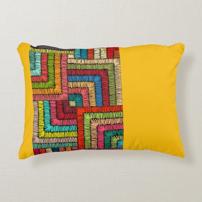 Almofada Decorativa Kitenge Pattern Home Decor pillow (Frente)