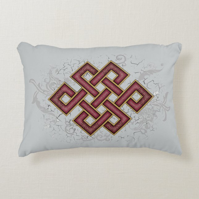 Almofada Decorativa Knot sem fim (Frente)