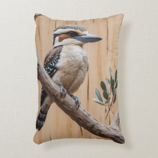 Almofada Decorativa Kookaburra australiano em uma Arte da Vida Selvage