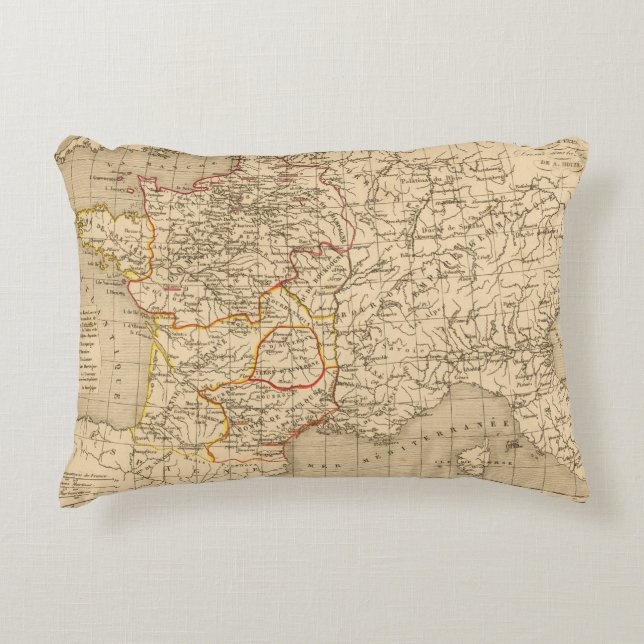 Almofada Decorativa La France 1180 um 1223 (Frente)