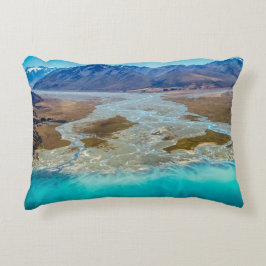 Almofada Decorativa Lago Tekapo e Alpes do Sul, Nova Zelândia