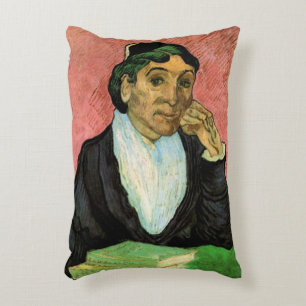 Almofada Decorativa L'Arlesienne (Madame Ginoux) por Vincent van Gogh