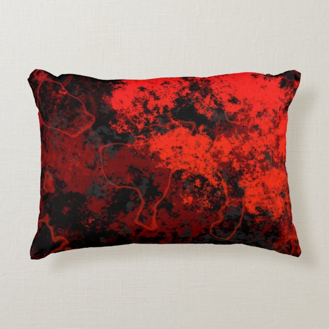 Almofada Decorativa Lava Abstrato   (Frente)