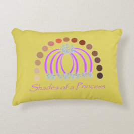 Almofada Decorativa Lavadinho Em Sombras De Uma Princesa Compõem Arco-