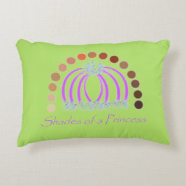 Almofada Decorativa Lavadinho Em Sombras De Uma Princesa Compõem Arco-