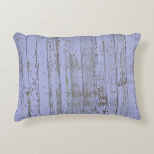 Almofada Decorativa Lavanda Faux Textura em madeira Travesseiro de Ênf