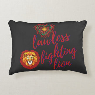 Almofada Decorativa Lawless fighting lion