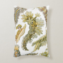 Almofada Decorativa Lesmas Marinhas por Ernst Haeckel, Nudibrânquia Vi