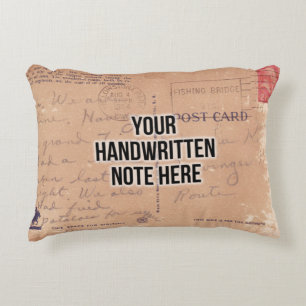 Almofada Decorativa Letra Manuscrita Personalizada Acc.