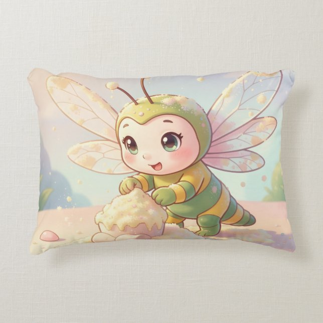 Almofada Decorativa Libelle – Sternennektar der stillen Nacht (Frente)