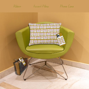 Almofada Decorativa Licença de Sorvete irresistível em Caramel