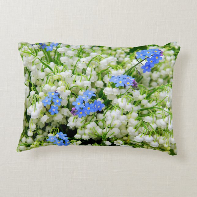 Almofada Decorativa Lily do vale (Verso)