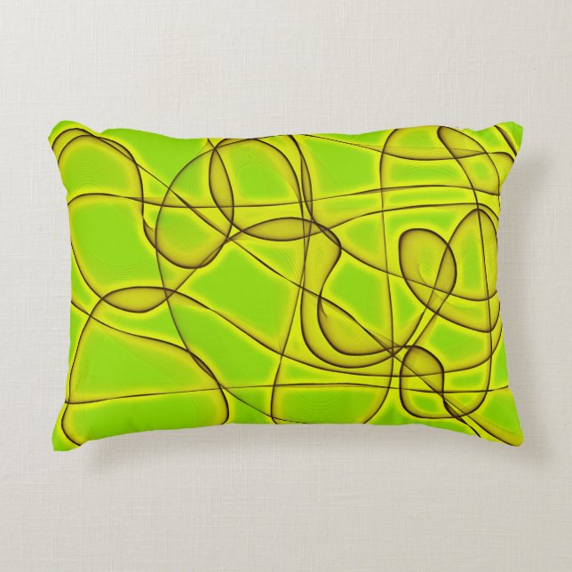 Almofada Decorativa Limão e trilhas (Frente)