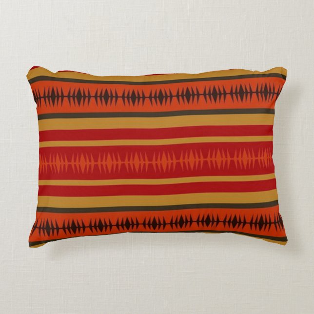Almofada Decorativa Linha de Amor Nativo Americana do Sudoeste (Frente)