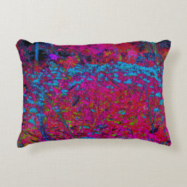 Almofada Decorativa Lírio Flor Roxo Psikedélico Jardim Magenta