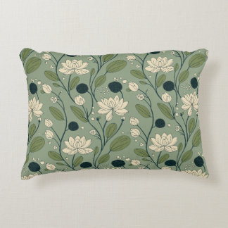 Almofada Decorativa Lírios Art Nouveau