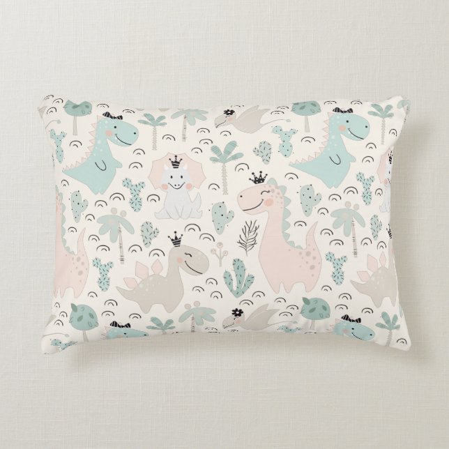 Almofada Decorativa Little Dino Delight (Frente)