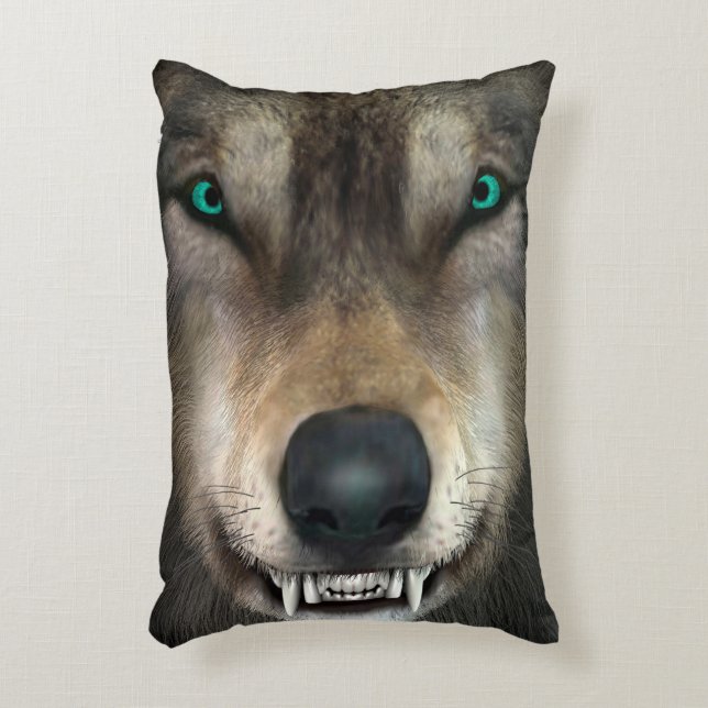 Almofada Decorativa Lobo (Frente(Vertical))