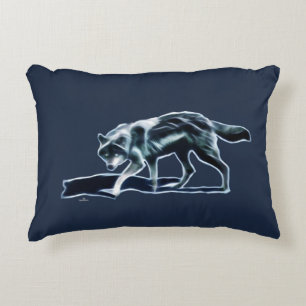 Almofada Decorativa Lobo Escuro
