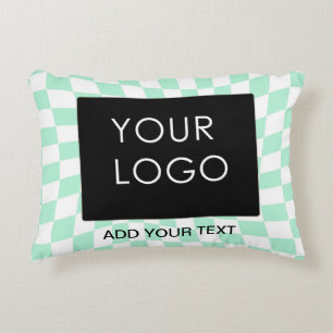 Almofada Decorativa Logotipo de adição personalizável da casa da moeda