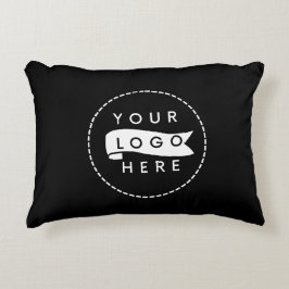 Almofada Decorativa Logotipo de empresa moderno personalizado