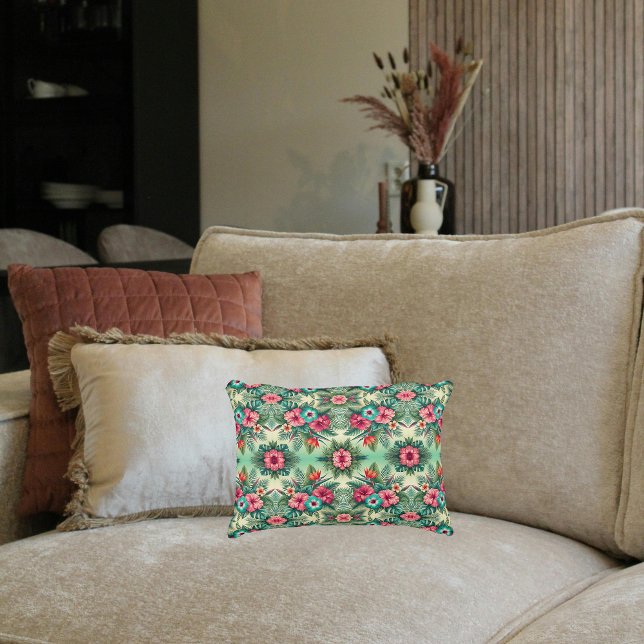 Almofada Decorativa Lombar Bright Tropics (Criador carregado)