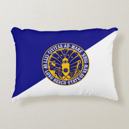 Almofada Decorativa Long Beach, New York Flag