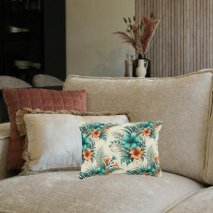 Almofada Decorativa Lumbar Tropical Leve
