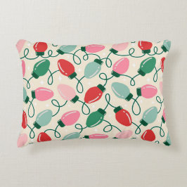 Almofada Decorativa Luzes Retro Glow