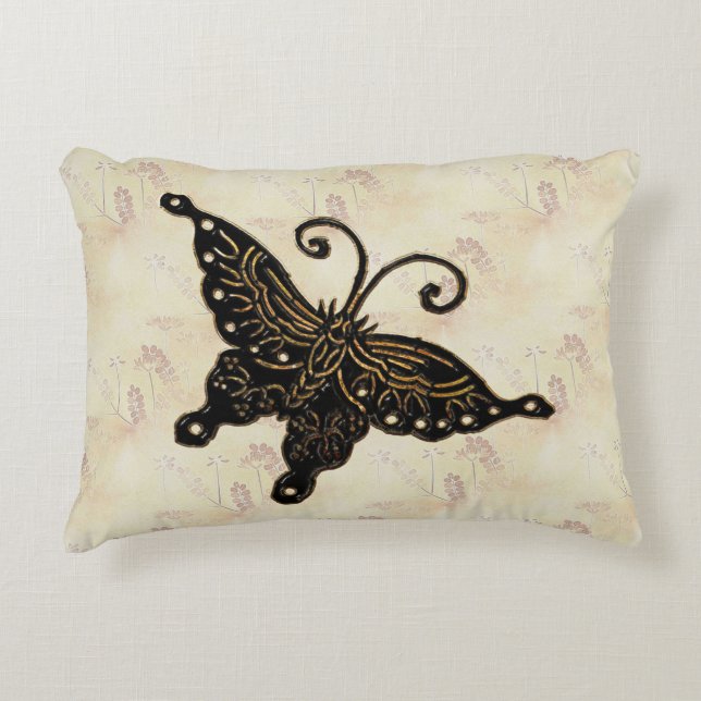 Almofada Decorativa Madame Butterfly (Frente)