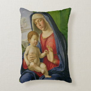 Almofada Decorativa Madonna e criança, 1490s
