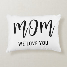 Almofada Decorativa Mãe, Nós Te Amo Um Presente De Dia de as mães Pers