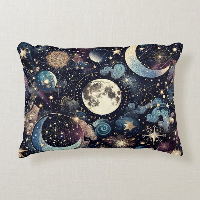 Almofada Decorativa Magia lunar (Frente)