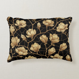 Almofada Decorativa Magnolia Branches em Bloom por Natasha Us