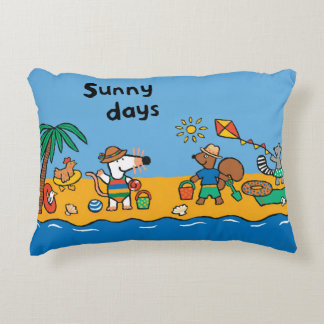 Almofada Decorativa Maisy e amigos na praia