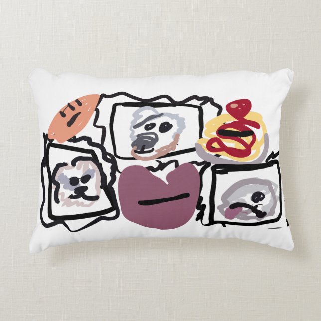 Almofada Decorativa Maltese hearts  (Frente)