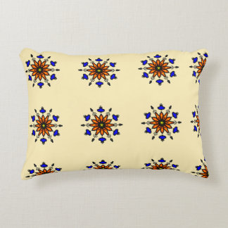 Almofada Decorativa Mandala Azul Real