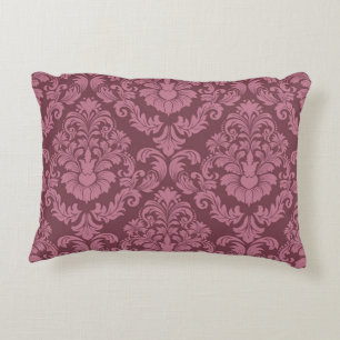 Almofada Decorativa Mandala Floral Púrpura Elegante