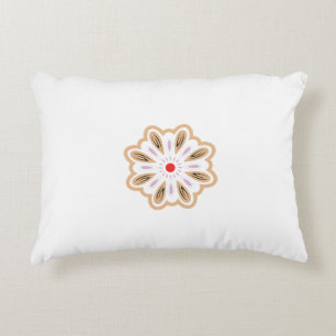 Almofada Decorativa Mandala Flower Art Impressão Boho Decor