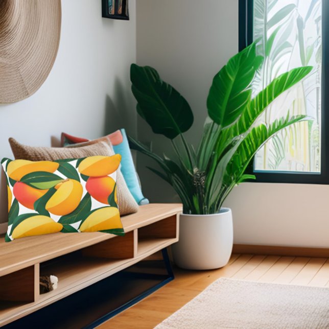 Almofada Decorativa Mango Tango Tropical Personalizado (Criador carregado)