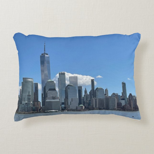 Almofada Decorativa Manhattan Skyline (Frente)